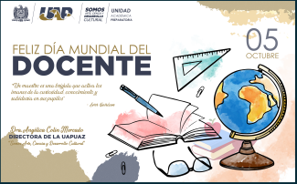 Feliz día Mundial del Docente