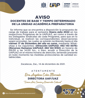 Entrega de Cargas de trabajo.