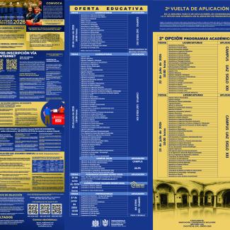 Convocatoria de ingreso Agosto 2026