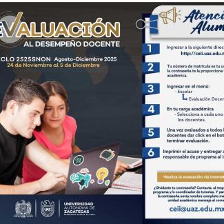 Evaluación al desempeño docente