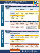 Calendario de 1ro y 3ro