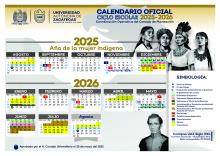Calendario oficial ciclo 2025-2026