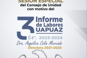 Invitación al 3er Informe 2023-2024