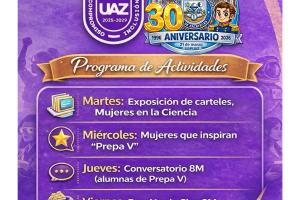 Programa del día de la mujer de Prepa 5