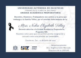 Mtra. Nubia Elizabeth Téllez