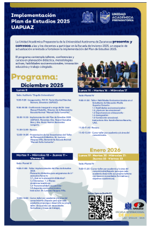 Convocatoria a la Escuela de Invierno 2025