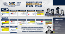 Calendario oficial ciclo 2025-2026